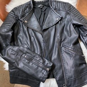 TopShop Faux Leather Jacket